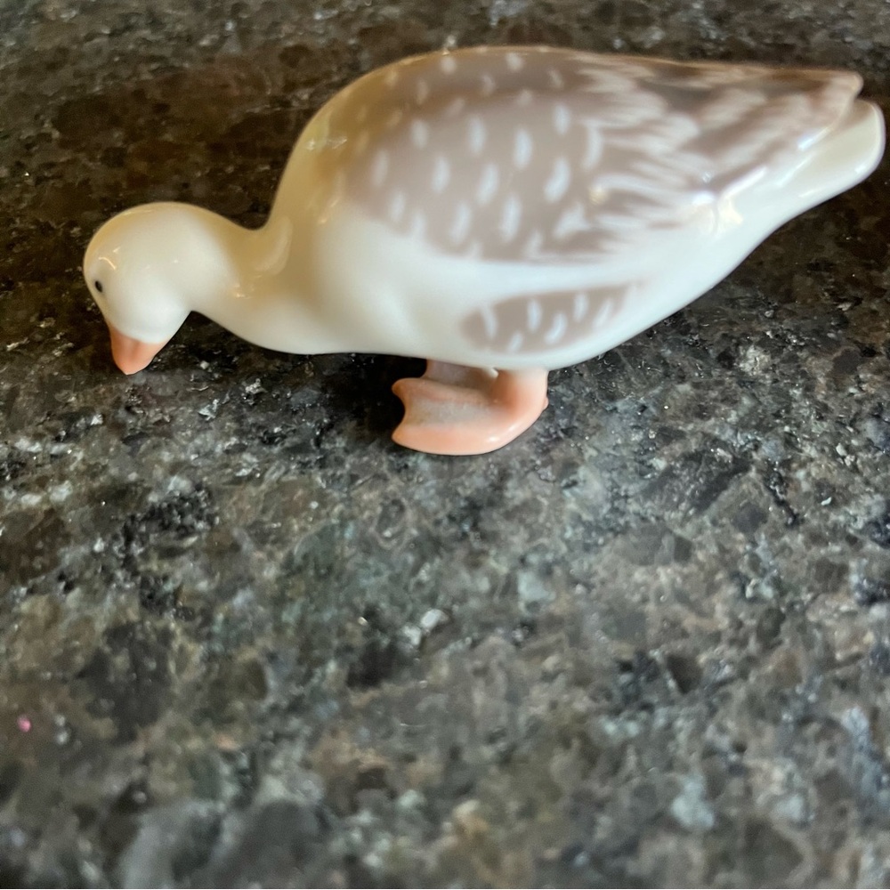 2 pc Bing & Grondahl Denmark Boy 1636BL and Goose 1902 - Picture 9 of 12